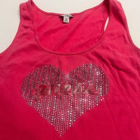 Vintage y2k guess pink sequin - Picture 3 of 5